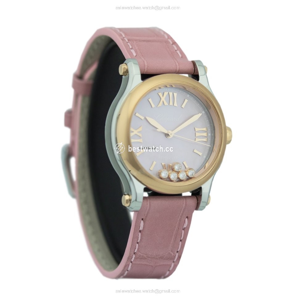 Chopard Happy Sport Womens watch Automatic Gold Steel 278573-6011 3
