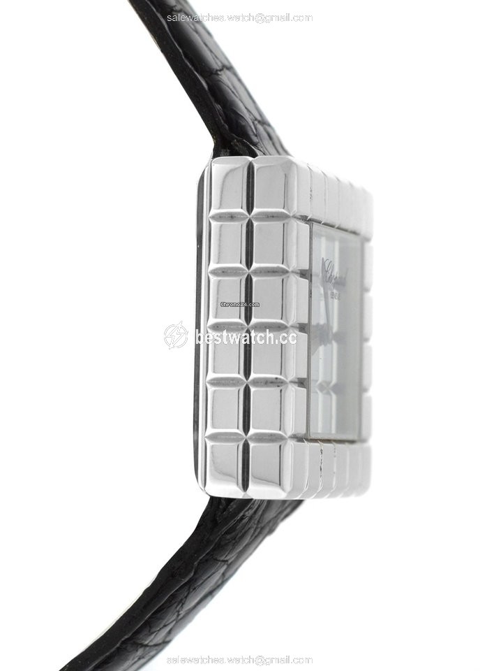 IMG_9086 Chopard Ice Cube Womens watch Quartz White gold 127407 3