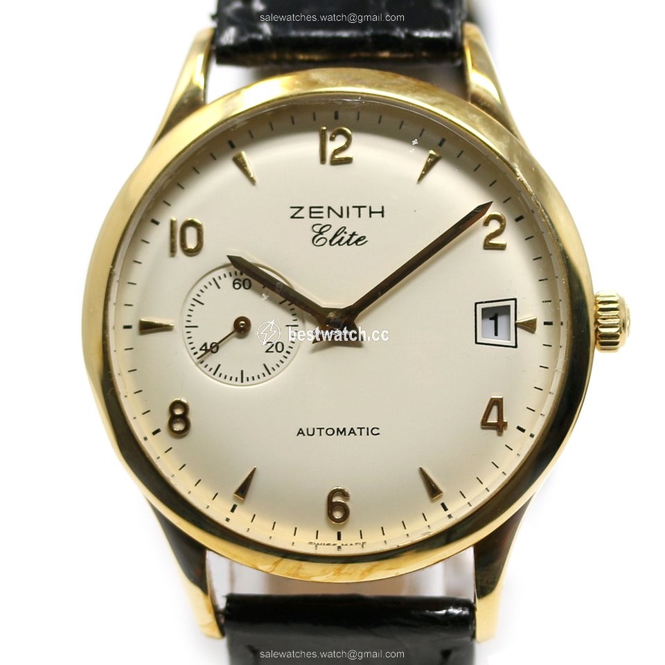 IMG_9086 Zenith Elite Mens watch Unisex Automatic Yellow gold 30 0125 680 3