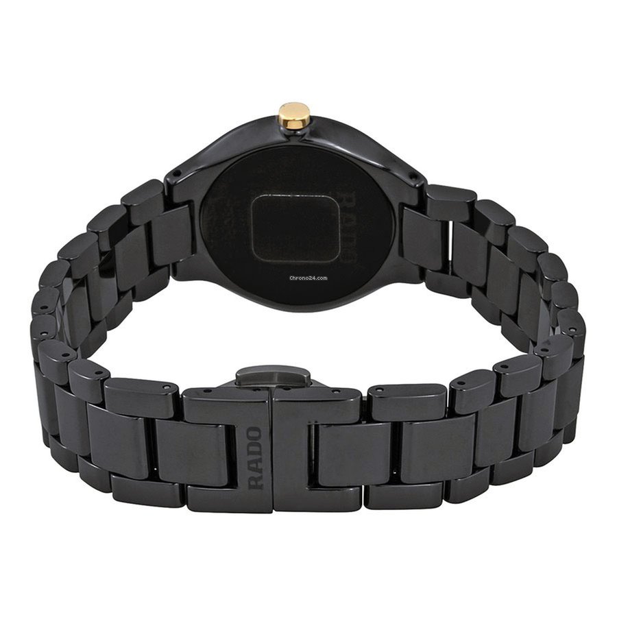 IMG_9081 Rado True Thinline Womens watch Quartz Ceramic R27742722 Replica 4