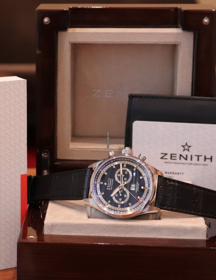 IMG_9081 Zenith El Primero Mens watch Unisex Automatic Steel 03.2050.4026 91.C630 Replica 4