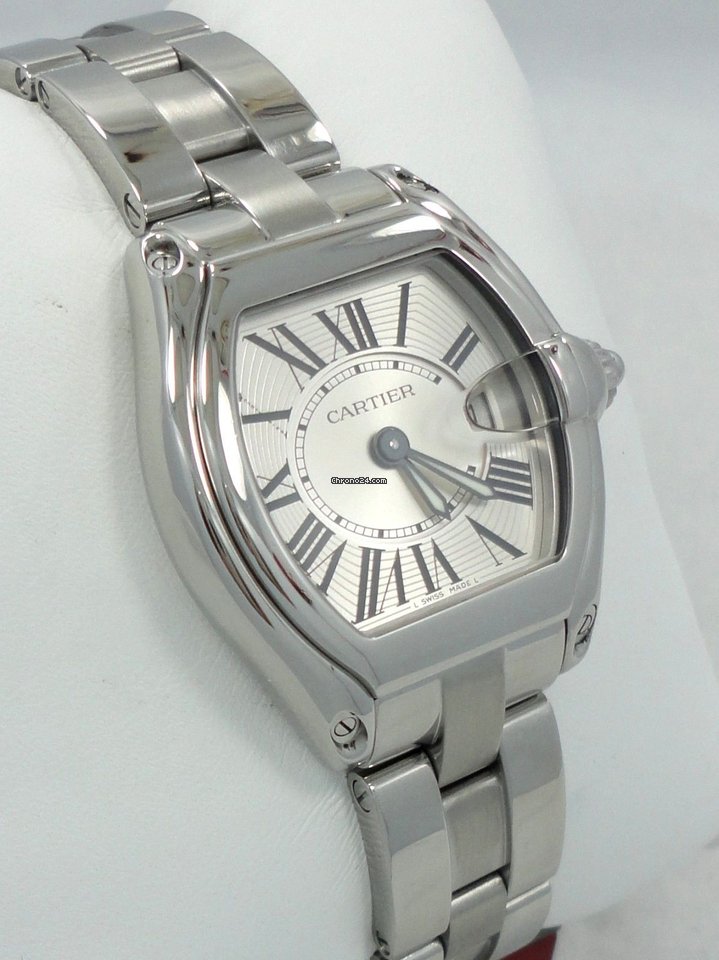 IMG_9081 Cartier Womens watch Quartz Steel 2657 Replica 4