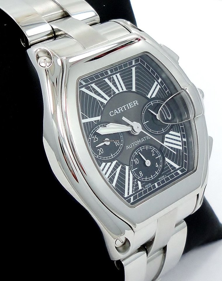 IMG_9081 Cartier Roadster Automatic Steel 2616 Replica 4