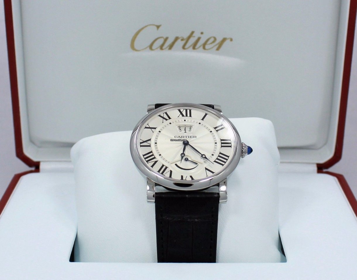 Cartier Rotonde de Cartier Mens watch Unisex Manual winding Steel W1556369 Replica 4
