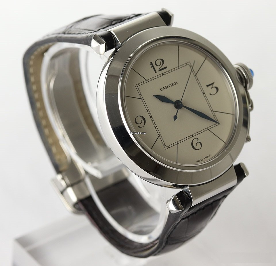 IMG_9081 Cartier Pasha Mens watch Unisex Automatic Steel 2730 Replica 4