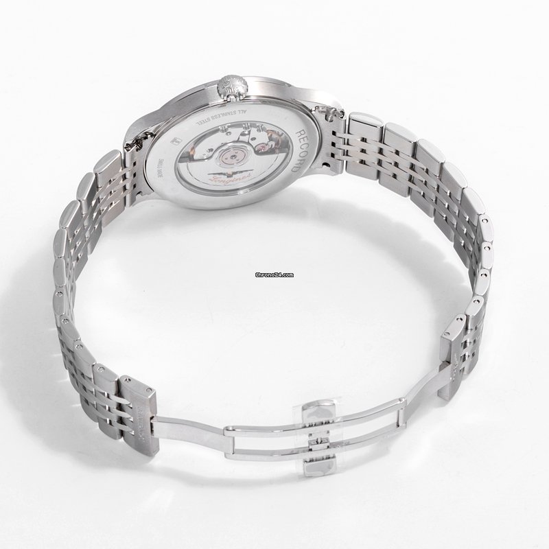 IMG_9081 Longines Record Mens watch Unisex Automatic Steel L28214966 Replica 4