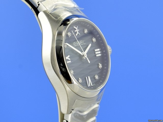 Ebel Wave Womens watch Quartz Steel 1216414 Replica 4