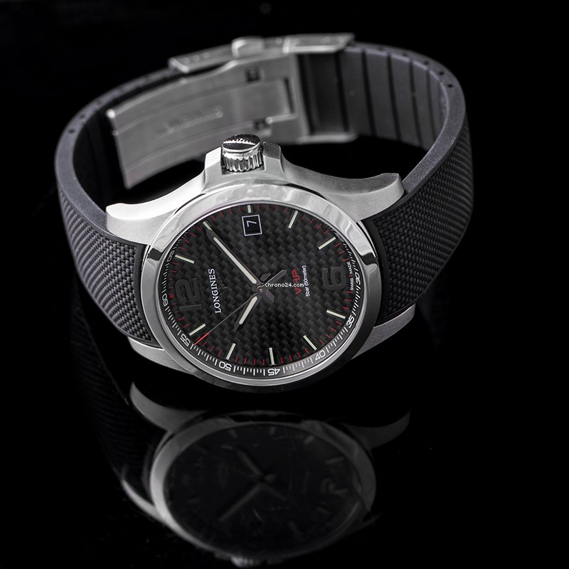 IMG_9081 Longines Conquest Mens watch Unisex Quartz Steel L37164669 Replica 4