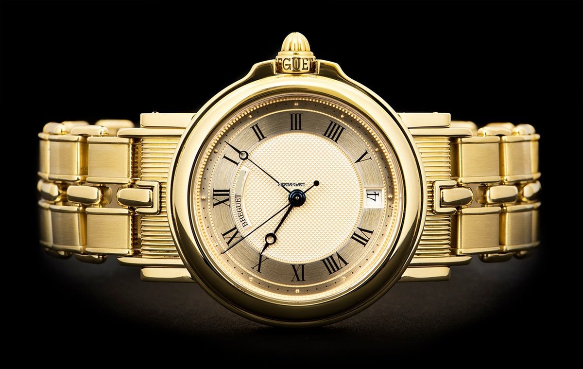 IMG_9081 Breguet Marine Mens watch Unisex Automatic Yellow gold Breguet Horloger De La Marine Replica 4