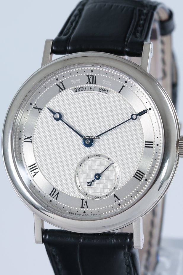 Breguet Classique Mens watch Unisex Automatic White gold 5140BB Replica 4
