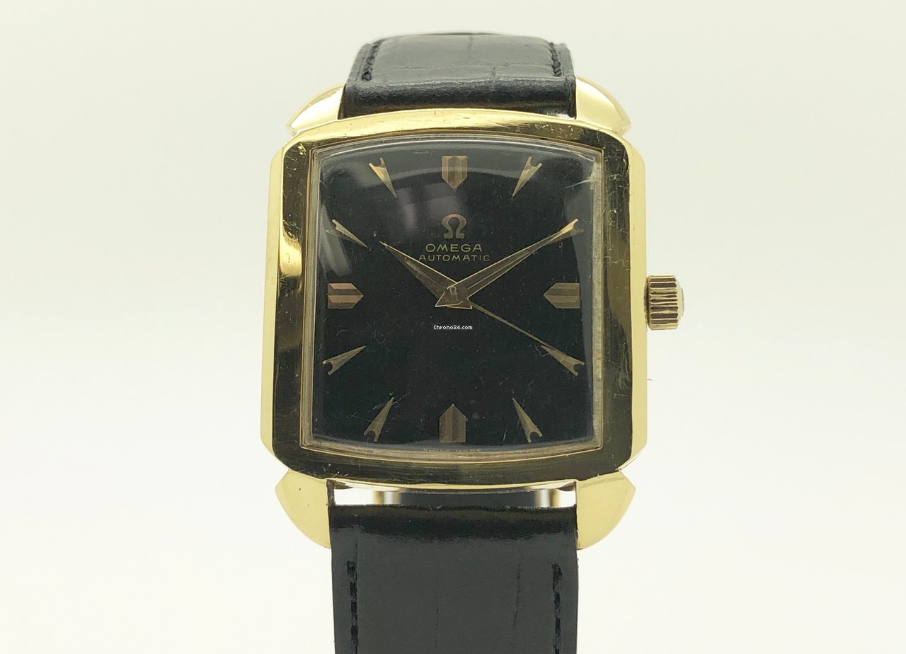 Omega Mens watch Unisex Automatic Yellow gold 3987SC Replica 4