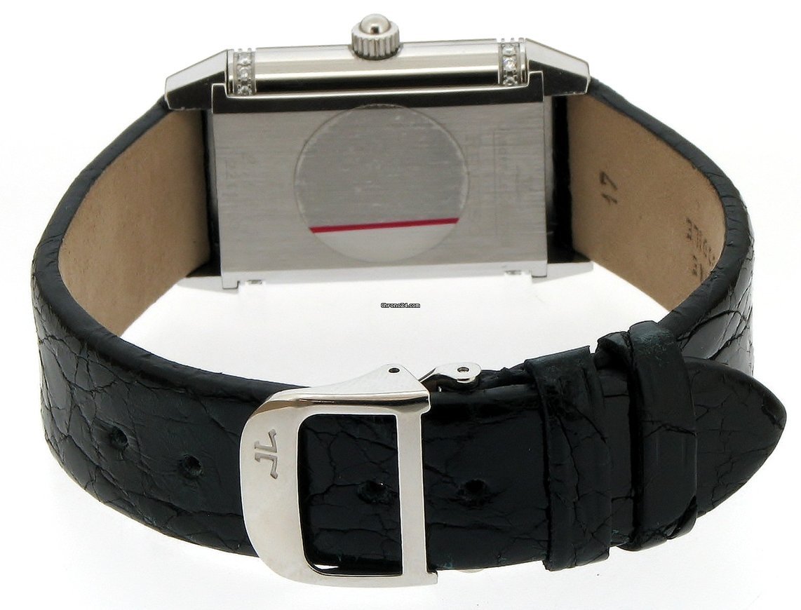 IMG_9081 Jaeger-LeCoultre Reverso Womens watch Manual winding Steel 256.8.75 Replica 4