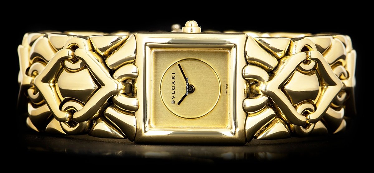 IMG_9081 Bulgari Parentesi Womens watch Quartz Yellow gold Bulgari BJ06 Replica 4