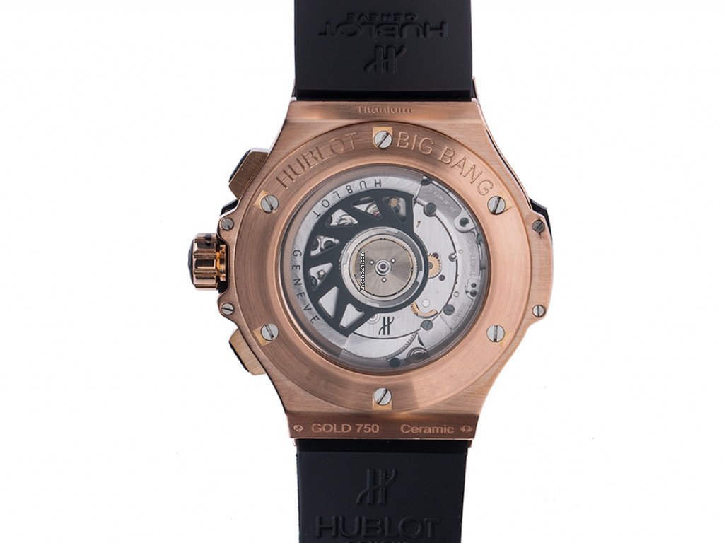 IMG_9081 Hublot Big Bang 41 mm Mens watch Unisex Automatic Rose gold 341.PB.131 Replica 4