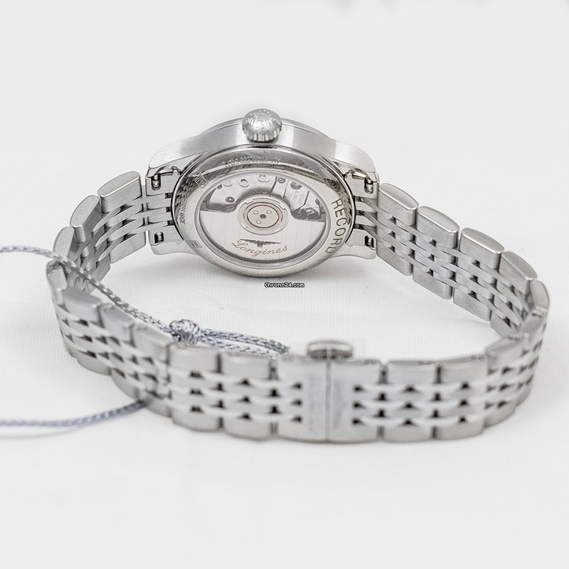 Longines Record Womens watch Automatic Steel L23204116 Replica 4