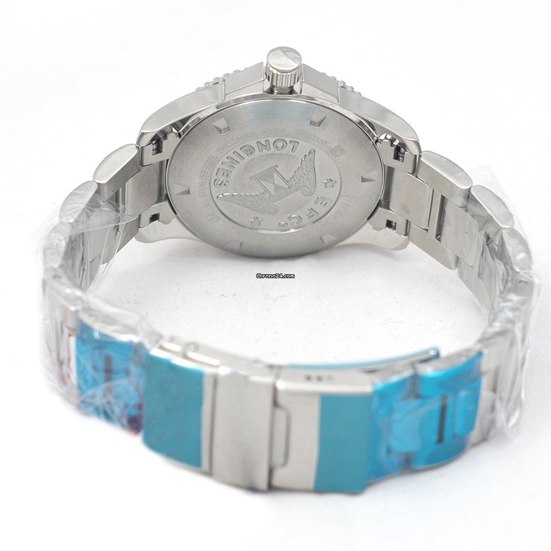 IMG_9081 Longines HydroConquest Mens watch Unisex Quartz Steel L37304566 Replica 4