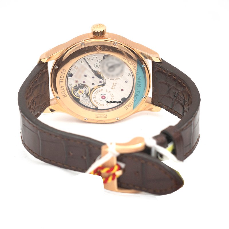 Chopard L.U.C Mens watch Unisex Automatic Rose gold 161971-5001 Replica 4