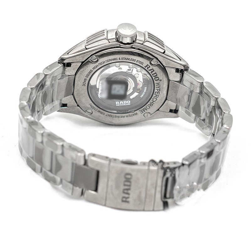 Rado HyperChrome Chronograph Mens watch Unisex Automatic Ceramic R32120202 Replica 4
