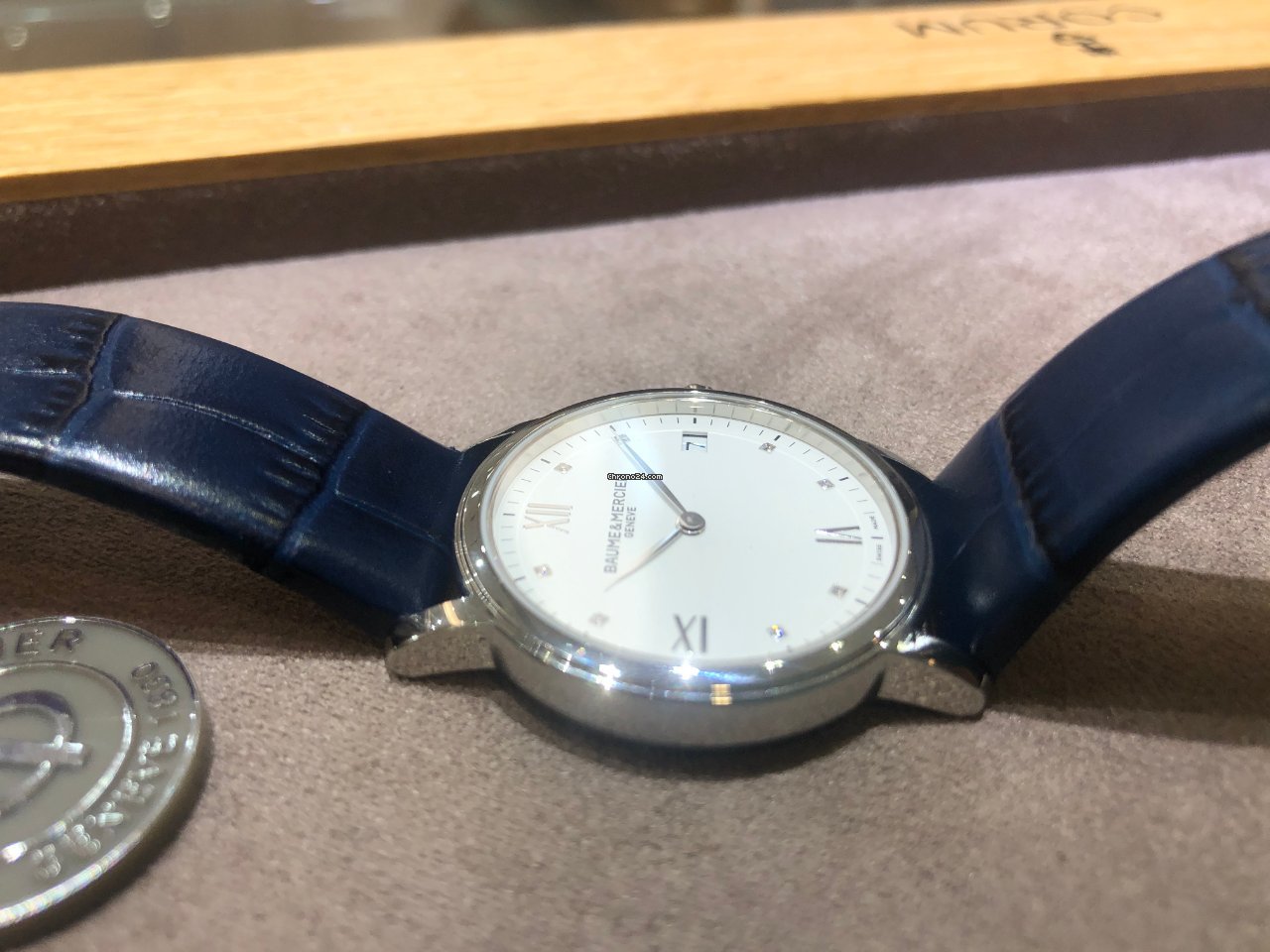 IMG_9081 Baume & Mercier Classima Mens watch Unisex Quartz Steel M0A10146 Replica 4