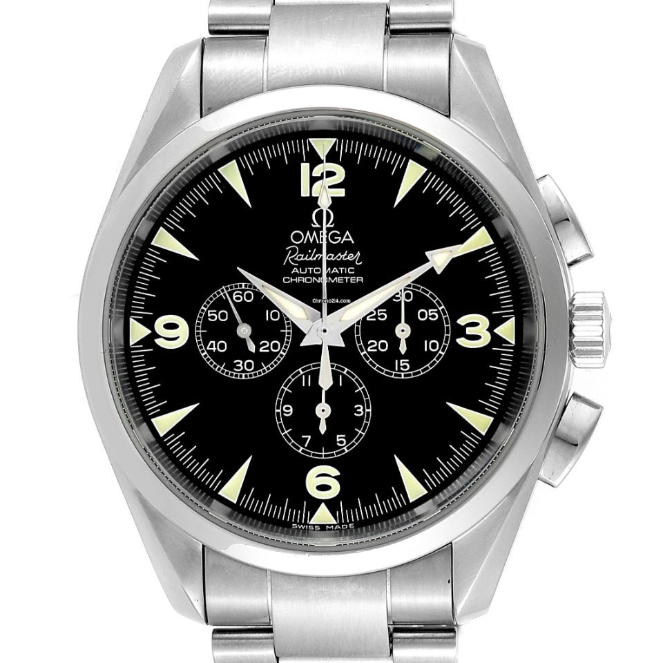 IMG_9081 Omega Seamaster Railmaster Mens watch Unisex Automatic Steel 2512.52.00 Replica 4