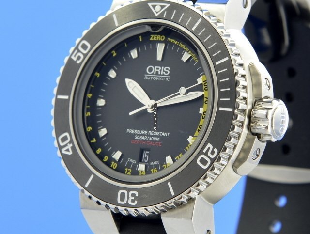 IMG_9081 Oris Aquis Depth Gauge Automatic Steel 01 733 7675 4154-Set Replica 4