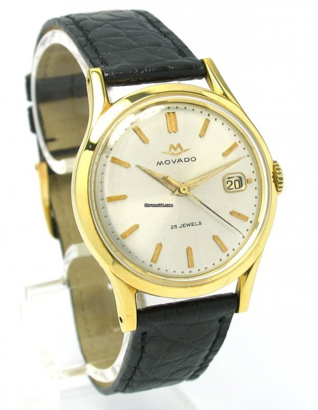 IMG_9081 Movado Mens watch Unisex Automatic Yellow gold 1279 Replica 4
