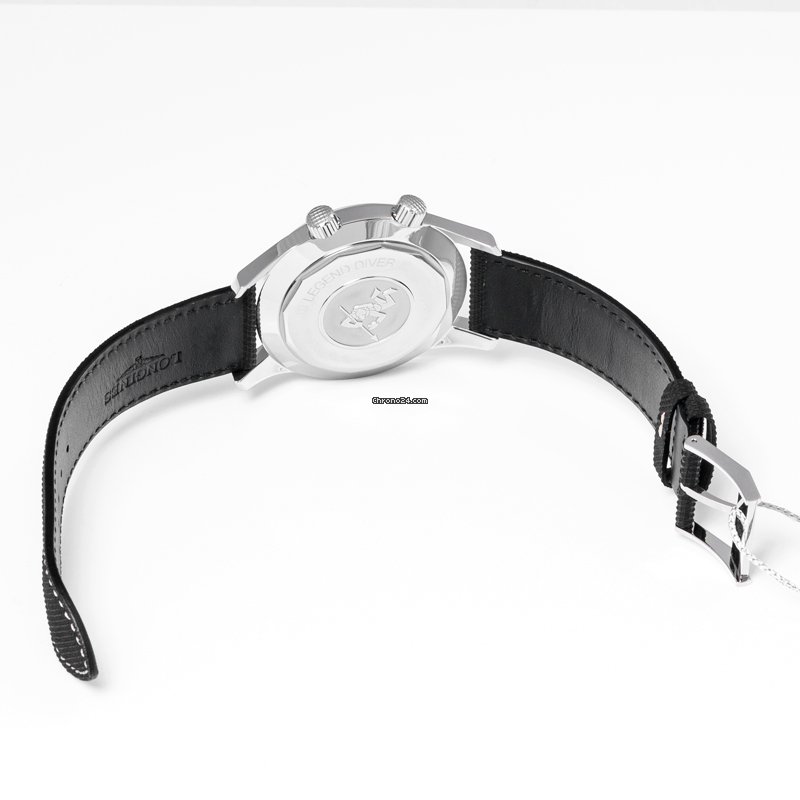 IMG_9081 Longines Legend Diver Mens watch Unisex Automatic Steel L37744509 Replica 4