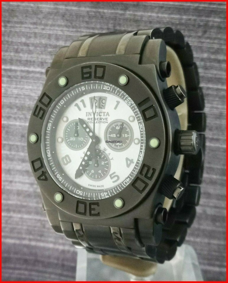 IMG_9081 Invicta Mens watch Unisex Quartz Steel 4368 Replica 4