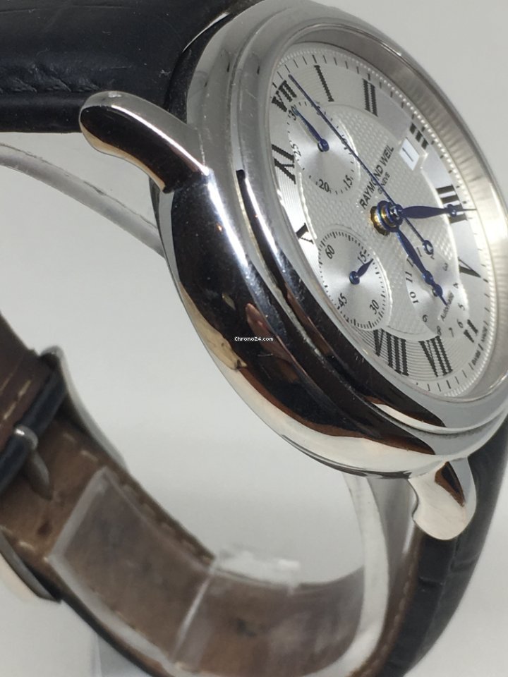 IMG_9081 Raymond Weil Maestro Mens watch Unisex Automatic Steel 7737-stc-00659 Replica 4