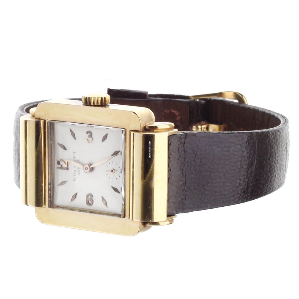 Patek Philippe Vintage Mens watch Unisex Manual winding Yellow gold 2473 Replica 4