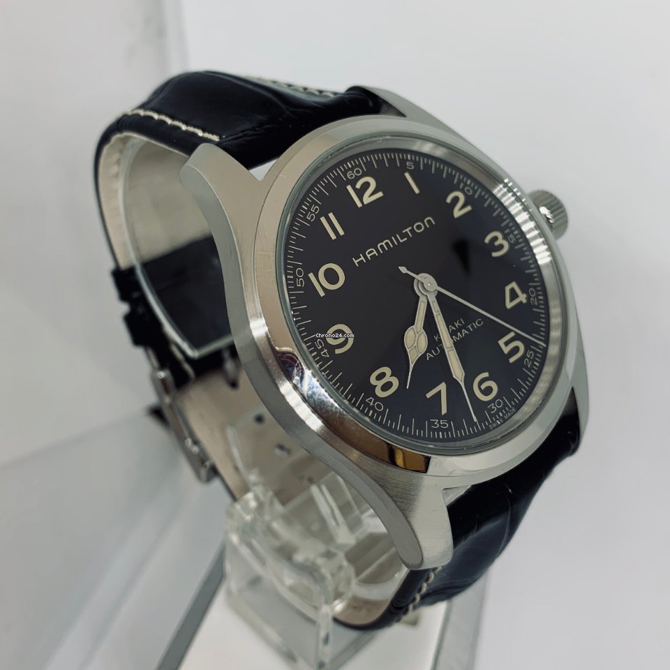 IMG_9081 Hamilton Khaki Field Mens watch Unisex Automatic Steel H70605731 KHAKI FIELD MURPH AUTO - STANDARD PACKAGING ONLY Replica 4
