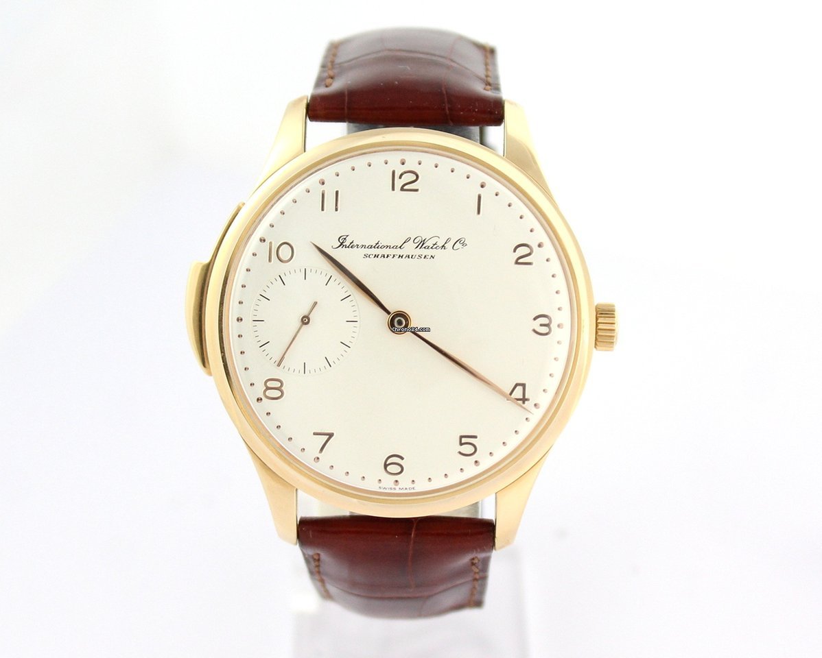 IWC Portuguese Minute Repeater Mens watch Unisex Manual winding Rose gold IW524005 Replica 4