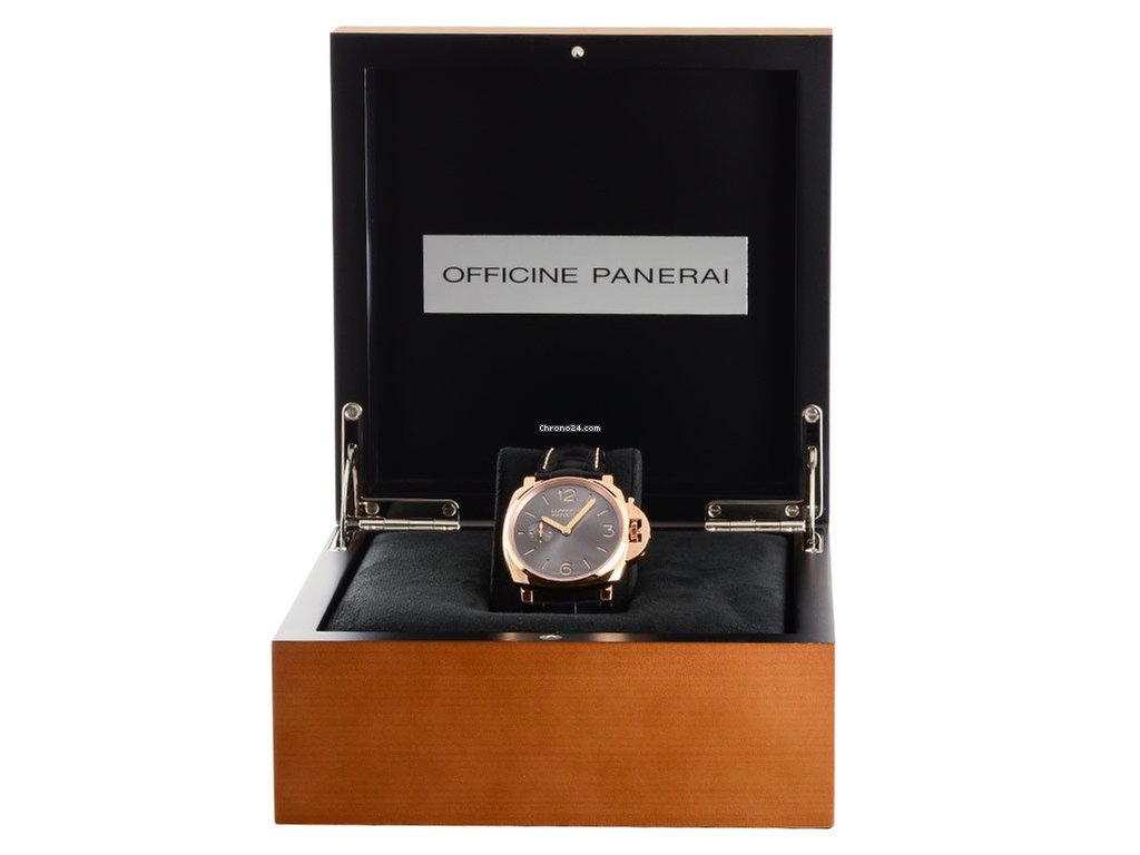 Panerai Luminor Due Manual winding Rose gold PAM00677 Replica 4