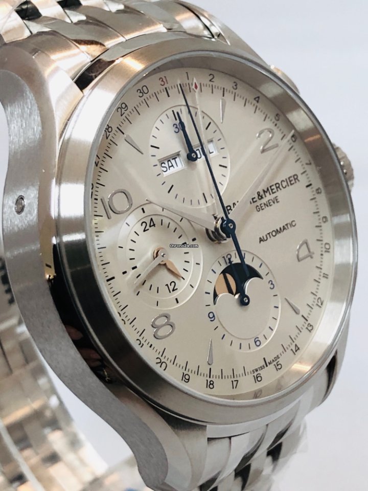 IMG_9081 Baume & Mercier Clifton Mens watch Unisex Automatic Steel M0A10328 Replica 4
