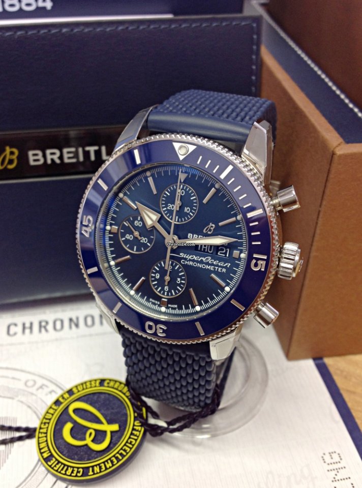 IMG_9081 Breitling Superocean Heritage II Chronographe Mens watch Unisex Automatic Steel A13313161C1S1 Replica 4