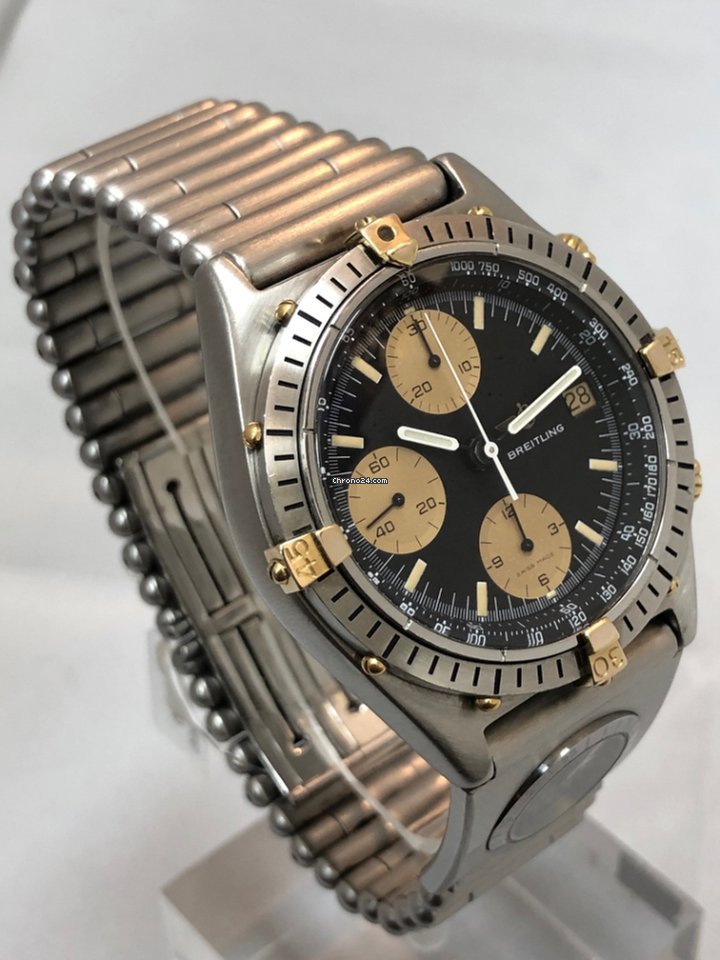 IMG_9081 Breitling Chronomat Mens watch Unisex Automatic Gold Steel 81.950 B13047 Replica 4