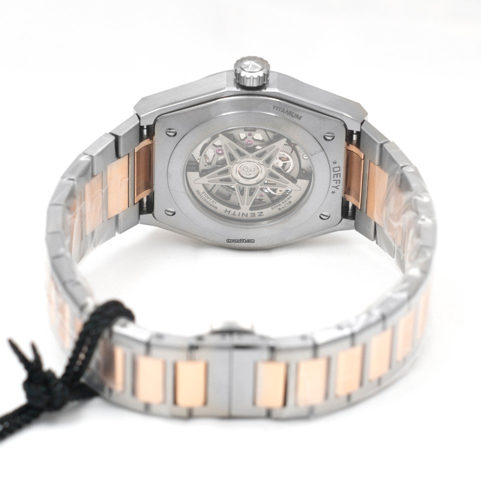 IMG_9081 Zenith Defy Mens watch Unisex Automatic Titanium 87.9001.670 79.M9001 Replica 4
