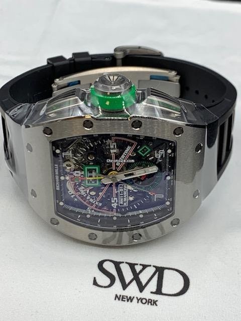 IMG_9081 Richard Mille RM 011 Mens watch Unisex Automatic Titanium RM11-01 Replica 4