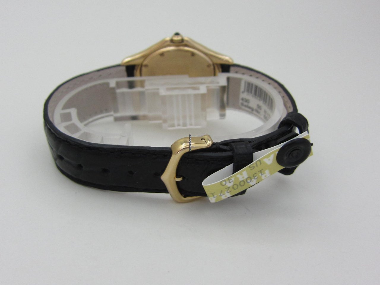 IMG_9081 Cartier Cougar Mens watch Unisex Quartz Yellow gold 887920 Replica 4
