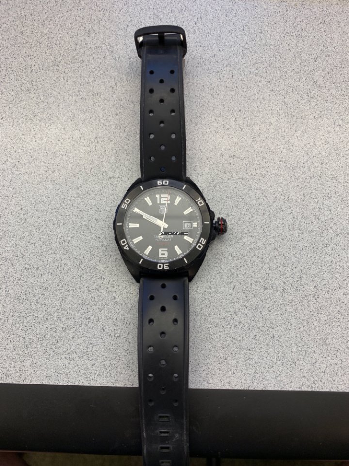 IMG_9081 TAG Heuer Formula 1 Calibre 5 Mens watch Unisex Automatic Steel WAZ2115.FT8023 Replica 4