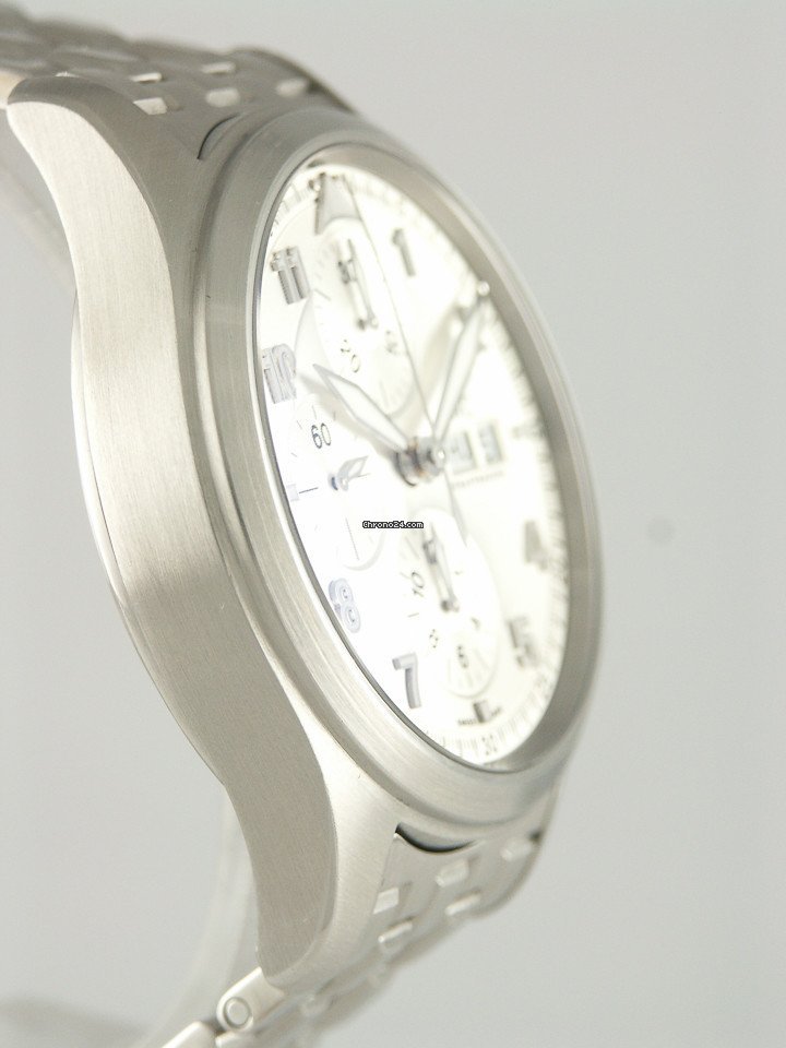 IWC Pilot Spitfire Chronograph Mens watch Unisex Automatic Steel 371702 Replica 4
