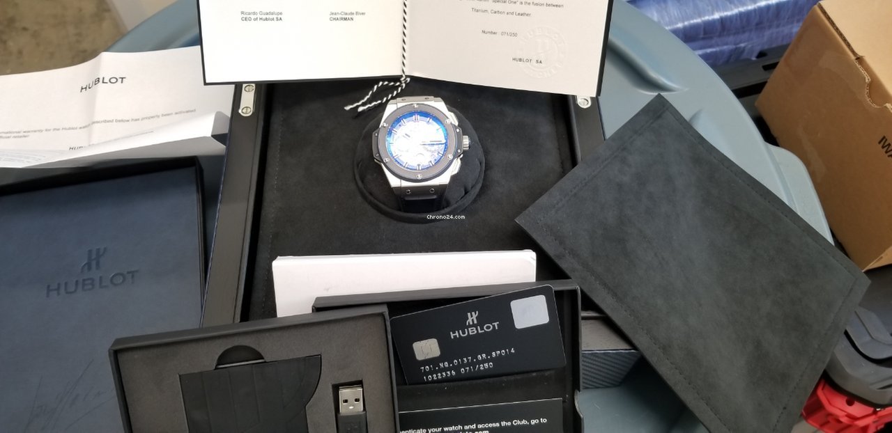 Hublot King Power Mens watch Unisex Automatic Titanium 701.NQ.0137.GR.SPO14 Replica 4