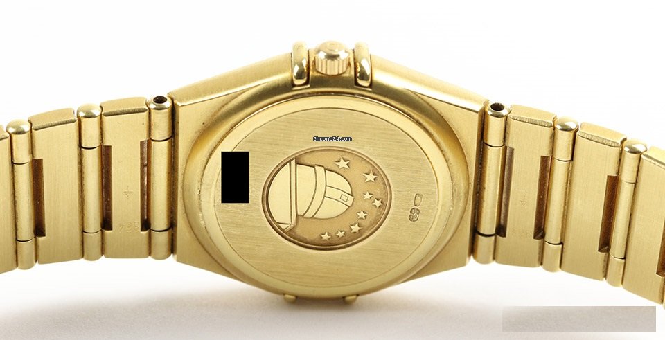 Omega Constellation Womens watch Quartz Yellow gold 1172.10.00 Replica 4