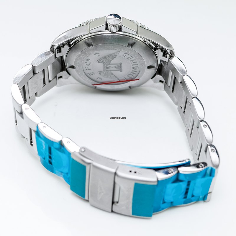 IMG_9081 Longines HydroConquest Mens watch Unisex Quartz Steel L37404566 Replica 4