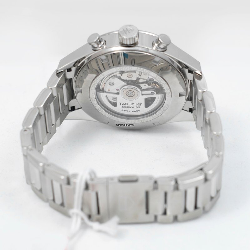 IMG_9081 TAG Heuer Carrera Calibre 16 Mens watch Unisex Automatic Steel CV2A1AC.BA0738 Replica 4