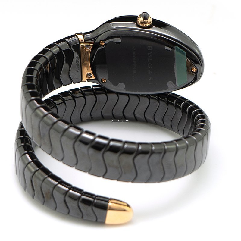 Bulgari Serpenti Womens watch Quartz Ceramic 102734 Replica 4