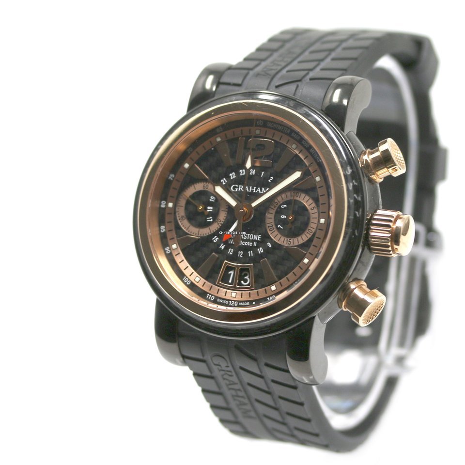 Graham Silverstone Mens watch Unisex Automatic Gold Steel 2GSIUBR Replica 4