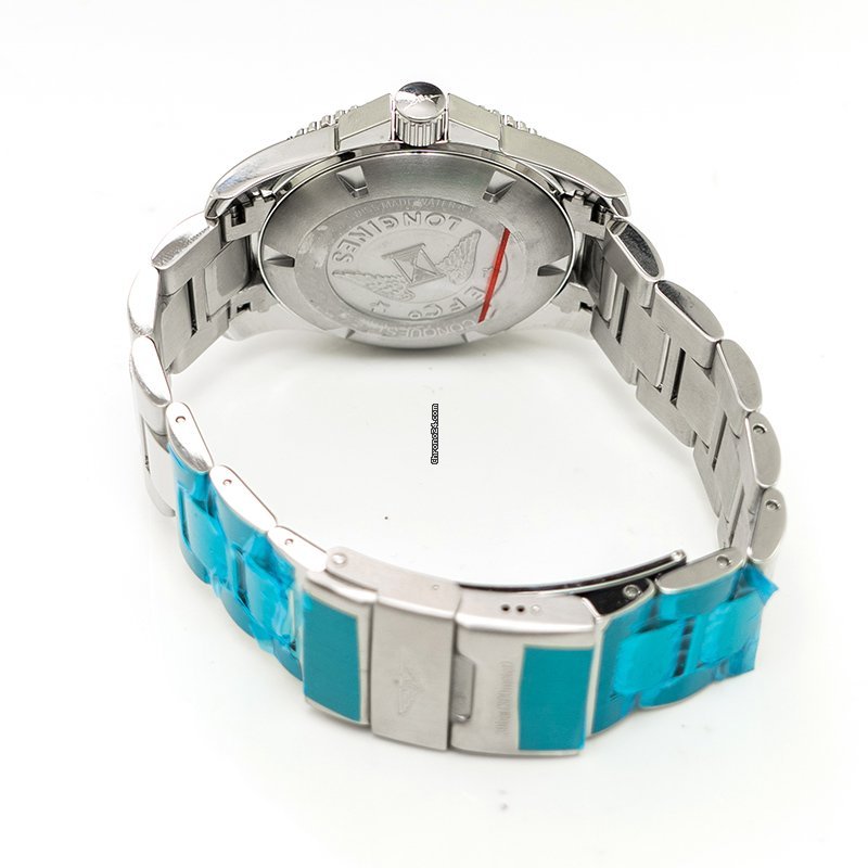 IMG_9081 Longines HydroConquest Mens watch Unisex Quartz Steel L38404566 Replica 4