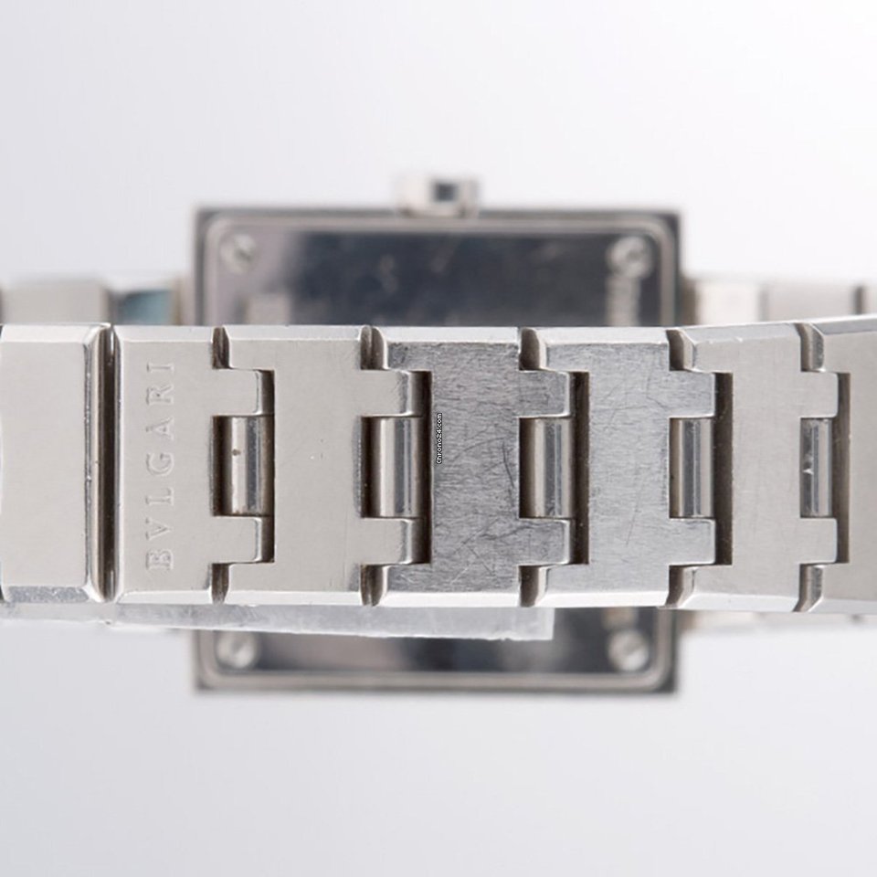 Bulgari Quadrato Quartz Steel SQ22SS Replica 4