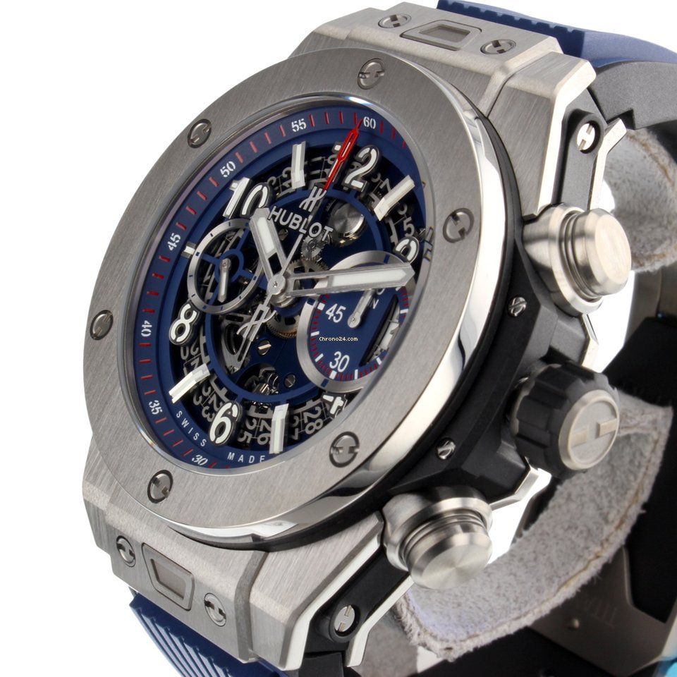 IMG_9081 Hublot Big Bang Unico Mens watch Unisex Automatic Titanium 411NX5179RX Replica 4